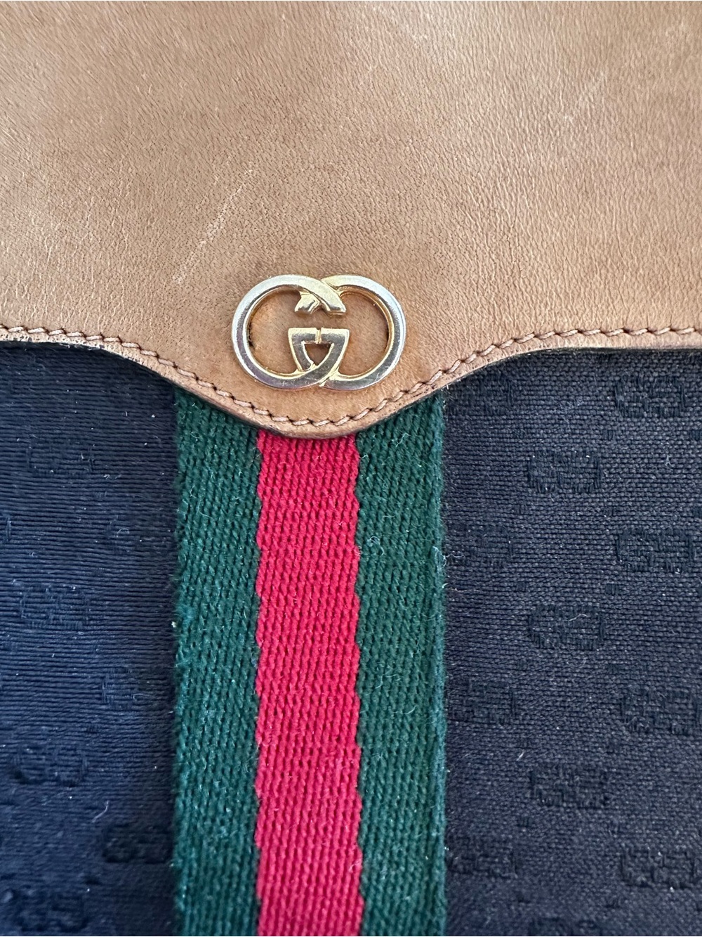 Vintage Gucci Micro GG Canvas Bag - Picture 5 of 16
